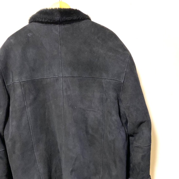 Danier Suede Shearling Jacket Size: Large - Picture 7 of 7